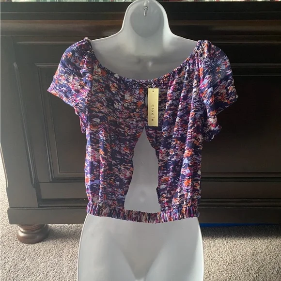 Colorful Summer Blouse - Picture 4 of 4